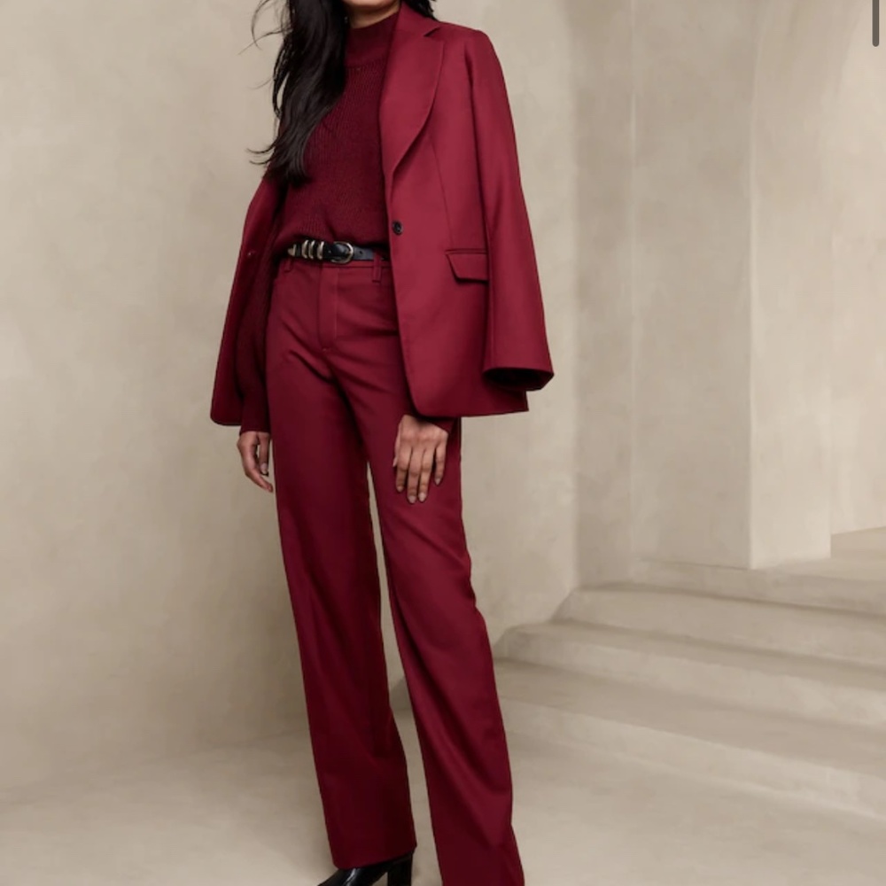 Banana Republic Lido Straight Italian Will Pant -- NWT